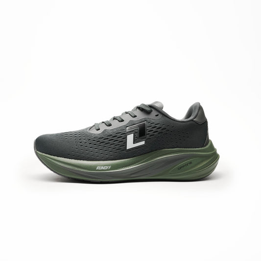 RUNOFF TENIS RUNNING HOMBRE VERDE OSCURO 621345 006 LIVIANOS Y COMODOS