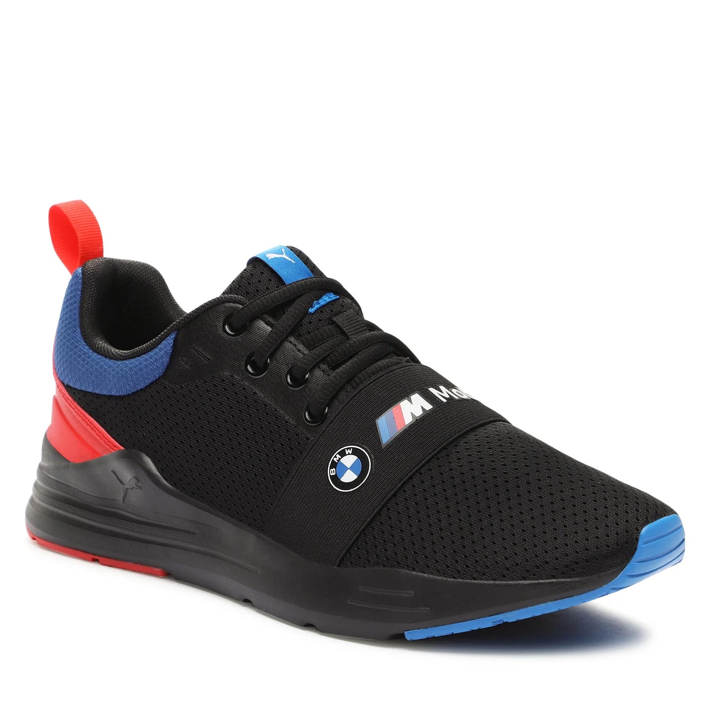 PUMA Bmw Mms Wired Run Black-Pop Red 307793 01