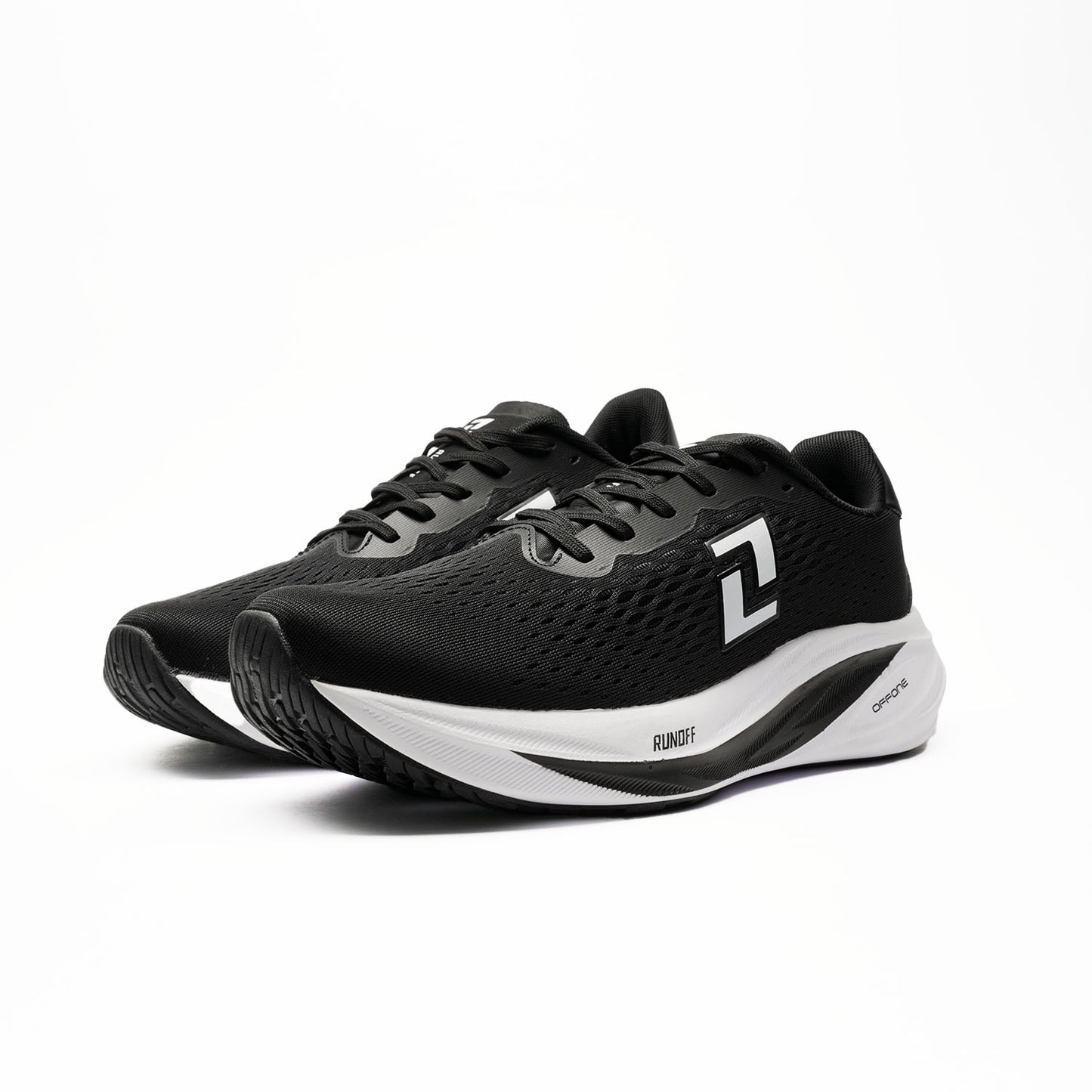 RUNOFF TENIS RUNNING HOMBRE NEGRO BLANCO 621345 002 LIVIANOS Y COMODOS
