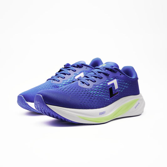 RUNOFF TENIS RUNNING HOMBRE AZUL BLANCO 621345 003 LIVIANOS Y COMODOS