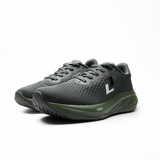 RUNOFF TENIS RUNNING HOMBRE VERDE  OSCURO 621345 006 LIVIANOS Y COMODOS