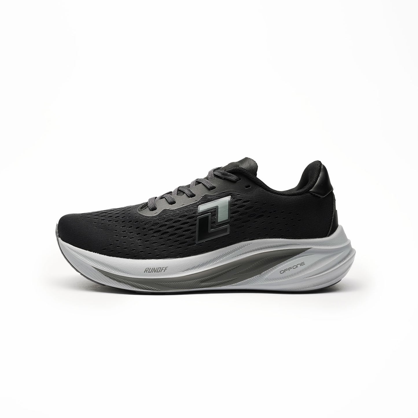 RUNOFF TENIS RUNNING HOMBRE NEGRO GRIS 621345 005 LIVIANOS Y COMODOS