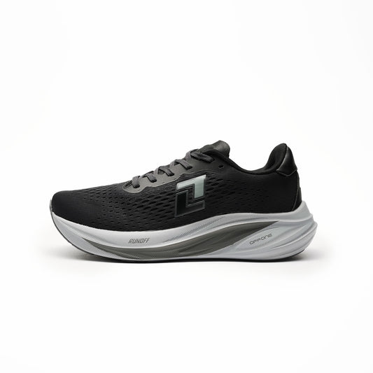 RUNOFF TENIS RUNNING HOMBRE NEGRO GRIS 621345 005 LIVIANOS Y COMODOS