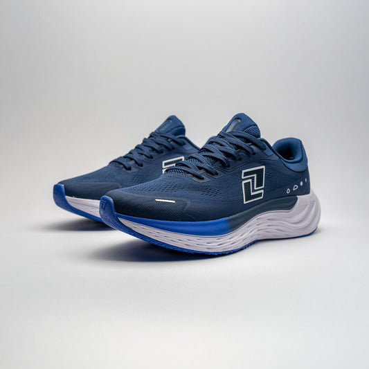 RUNOFF TENIS RUNNING HOMBRE AZUL BLANCO 623558 004 LIVIANOS Y COMODOS