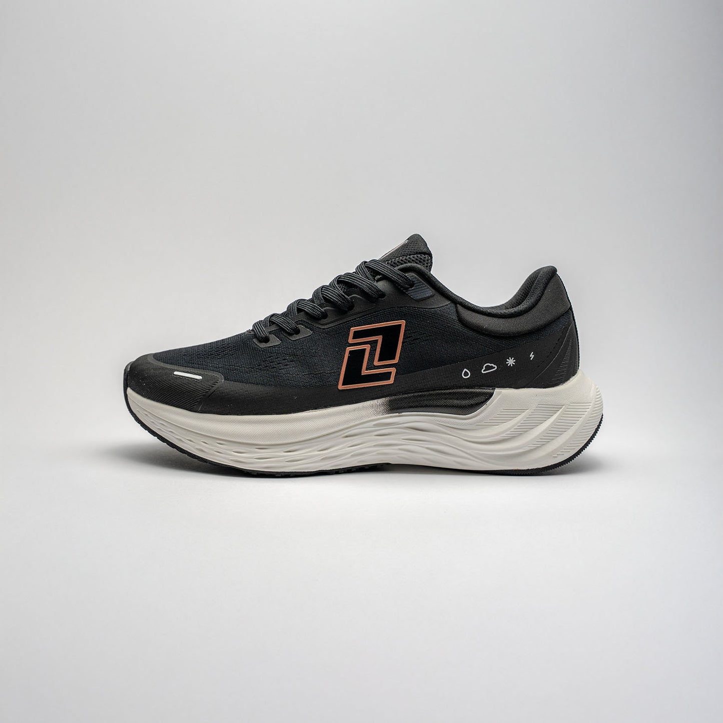 RUNOFF TENIS RUNNING HOMBRE NEGRO BLANCO 623558 005 LIVIANOS Y COMODOS