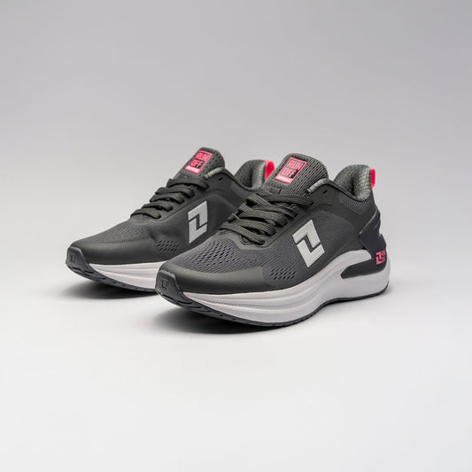 RUNOFF TENIS RUNNING MUJER GRIS BLANCO L623558 016 LIVIANOS Y COMODOS