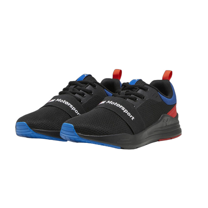 PUMA Bmw Mms Wired Run Black-Pop Red 307793 01 - Main Image